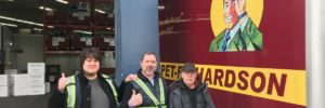 Tippet Richardson employees assist Vancouver Food Bank with delivery